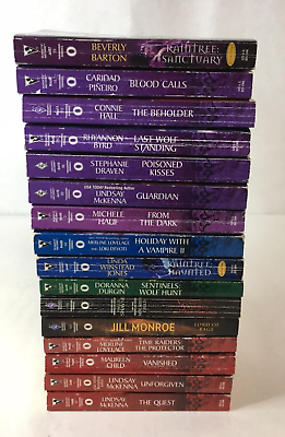 #ad Lot of 16 Harlequin amp; Silhouette Nocturne Paranormal Romance Paperback Books $44.99
