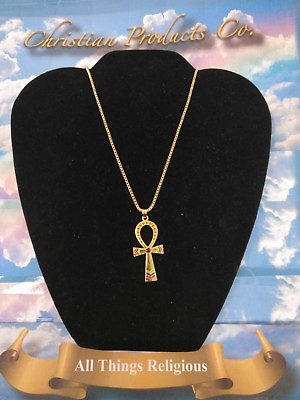 #ad Men women New Fashion Jewelry Necklaces Egyptian Ankh Pendant $14.99