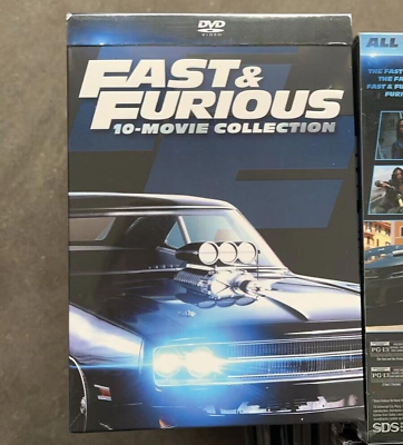#ad Fast amp; Furious 10 Movie Collection DVD All 10 Action Packed Films Brand New $23.80