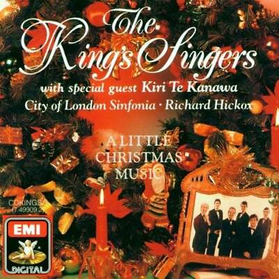#ad A Little Christmas Music Audio CD By The King#x27;s Singers VERY GOOD $6.13