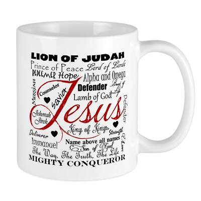 #ad CafePress The Name Of Jesus Mug 11 oz Ceramic Mug 652403672 $17.99