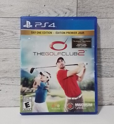 #ad The Golf Club 2 Day One Edition PlayStation 4 PS4 CIB COMPLETE amp; TESTED $5.00
