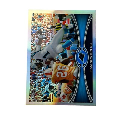 #ad 2012 Topps Chrome Cam Newton Refractor #20 Panthers SP Second Year card $7.39