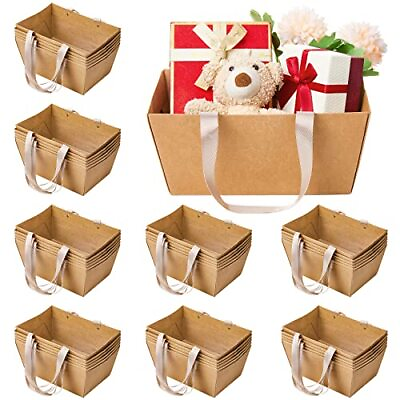 #ad #ad Pinkunn 48 Pcs Basket for Gifts Empty DIY Bulk Party Gift Kit Brown $78.34