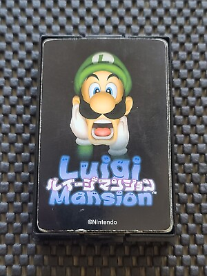 #ad Vintage Nintendo Luigi Mansion Card Deck Trump Rare Promo COMPLETE SNES GameCube $60.00