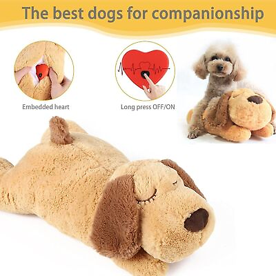 #ad Puppy Heartbeat Behavioral Training Toys Plush Pet Snuggle Anxiety Relief Doll $9.50