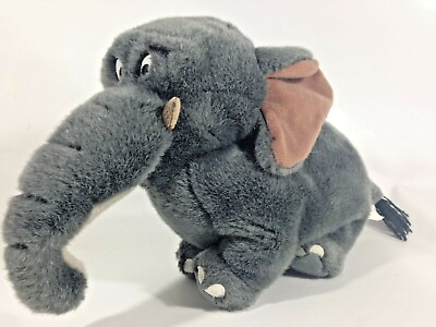 #ad Shep Elephant Disney#x27;s George of the Jungle RARE Dark Grey Bean Bag Plush $59.95