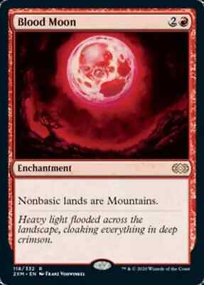#ad MTG x1 Blood Moon Double Masters Lightly Played $5.85