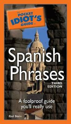 #ad #ad The Pocket Idiot#x27;s Guide to Spanish Phrases 3rd Edition Pocket Idiot#x27;s GOOD $3.66