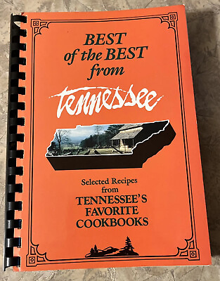 #ad Best of the Best State Cookbook Series Best of the Best from Tennessee Spiral $12.89