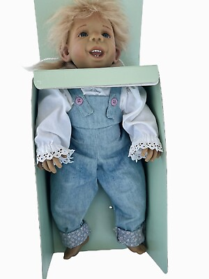 #ad New In box 1993 Jeckle Jansen 18quot; Maggi Doll Kunstlerpuppen Spain Vintage 90’s $74.99