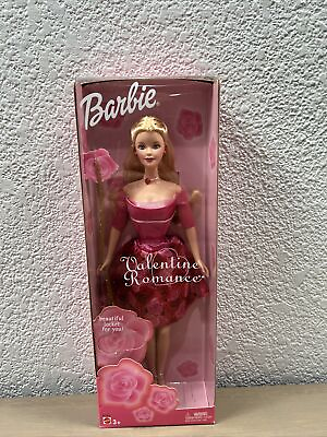 #ad Barbie Valentine Romance Doll w Beautiful Locket for You 2003 Mattel B1805 $19.99