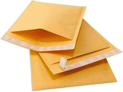 #ad 200 #0 6x10 Kraft Paper Bubble Padded Envelopes Mailers Shipping Case 6quot;x10quot; $34.00