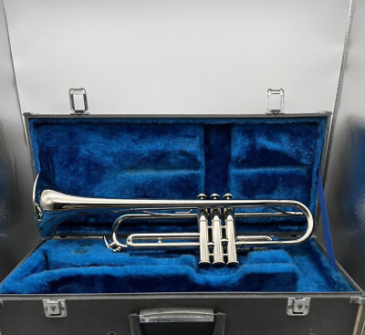 #ad YAMAHA YTR 135 Trumpet Silver Color with Hard Case Used $159.00