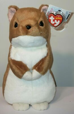 Ty Beanie Baby Large Okojo Japan Exclusive 11quot; Brown Glory Family Stoat Weasel $69.90