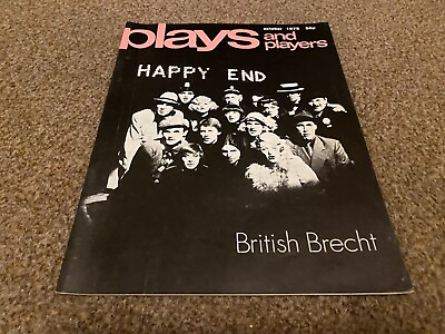 #ad PLAYS AND PLAYERS MAGAZINE 1975 OCT MIKE LEIGH MIKE BRADWELL MICHAEL COVENEY GBP 8.99