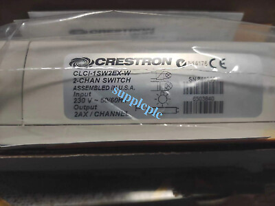 #ad NEW CRESTRON CLCI 1SW2EX W light regulator Fast shipping#DHL or FedEx $1210.72