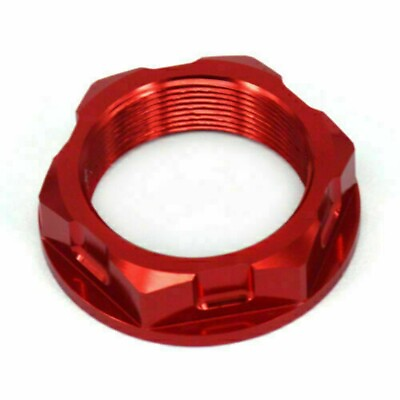 #ad Steering Stem Nut Bolt CNC RED Motor Motorcycle Fits For HondaCRF450L 2019 $20.14