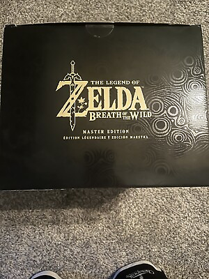 #ad Legend of Zelda: Breath of the Wild Master Edition Switch Complete used $700.00