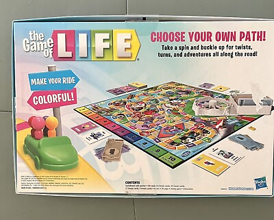 #ad Classic LIFE board game VINTAGE family Fun game night career school One Owner $13.95