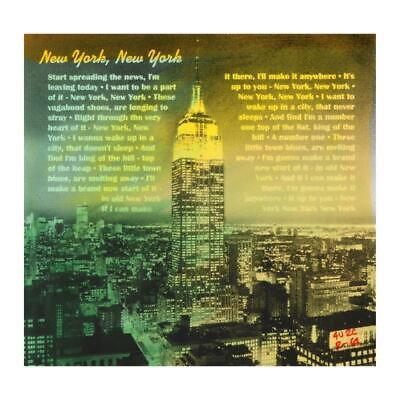 #ad Ringo quot;New York New Yorkquot; Warhol Legacy Signed Canvas Original Artwork $414.00