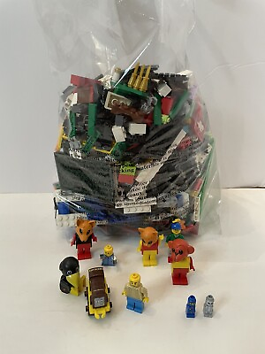 Lego Legos Assorted 2.5lbs bulk with Minifigures $17.99