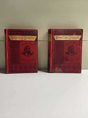 #ad Oliver Optic’s Woodville Stories 1865 HC Work and Win Haste and Waste $24.98