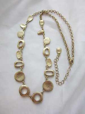 #ad Gold Design Necklace $13.95