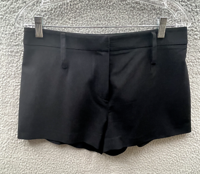 Dolce and Gabbana Made in Italy Womens Shorts SZ 4 Wool Elastane Dressy 12quot; BLK $68.00