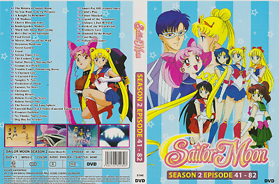 #ad Sailor Moon COMPLETE Season 2 All 42 episodes DIC English Dubbed Audio SERENA $26.96