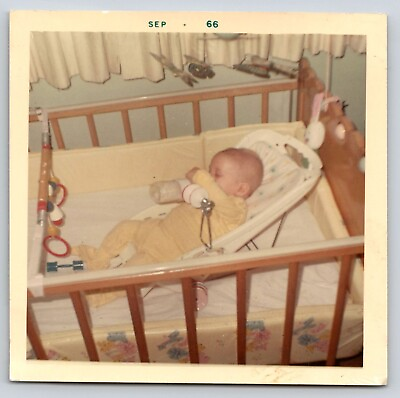 #ad Photograph Picture Vintage Memories Photo Crib Baby Shower Nursery Decoration $5.60
