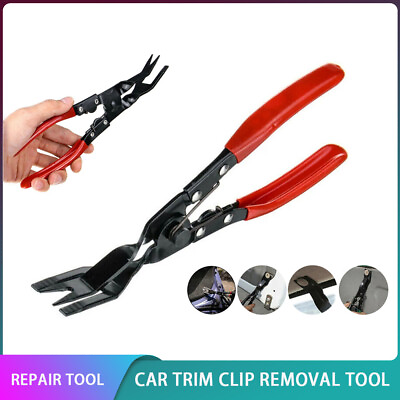 #ad Trim Clip Removal Plier Car Tool Van Door Panel Headlight Upholstery Repair Tool $5.99