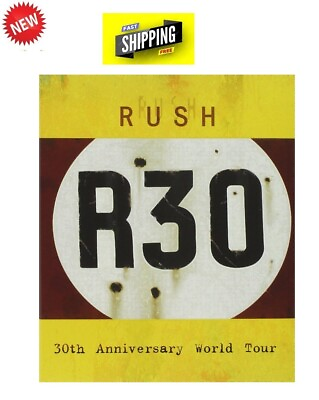 #ad Rush: R30: 30th Anniversary World Tour Blu ray $23.40