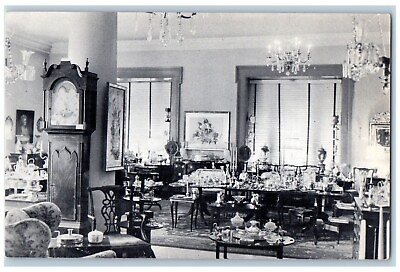 #ad Richmond Virginia Postcard Crozet Gift Antique Shop Jefferson Hotel 1940 Vintage $19.95