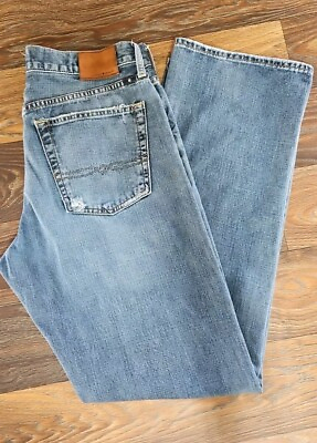#ad Lucky Brand Men#x27;s 181 Distressed Relaxed Straight Denim Jeans Size W 31 x L 32 $35.00
