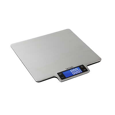 #ad 22lb Ultra Precise Digital Stainless Steel Kitchen Scale and Food Scale $19.79
