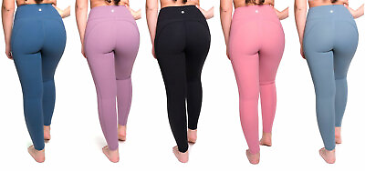 #ad High Waist Women Leggings Yoga Pants Tummy Control Pockets 28quot; Quality AZARMAN $9.99