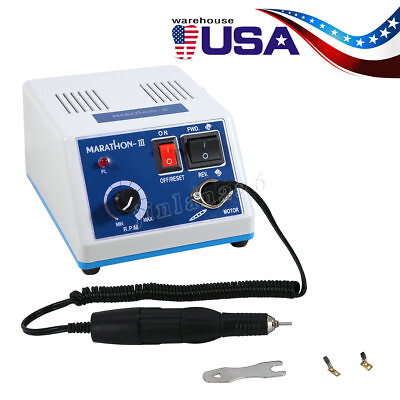 #ad Dental Lab N3 Marathon Micromotor Electric Micro Polishing Handpiece 35K US plug $154.78