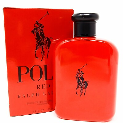 #ad Polo Red Cologne by Ralph Lauren 4.2 oz EDT Spray for Men NEW IN BOX $35.99