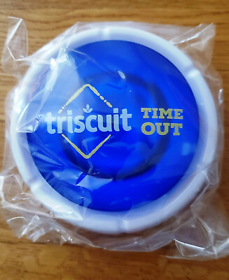 #ad Triscuit LIMITED EDITION Time Out Button PROMO NEW amp; SEALED RARE $17.99