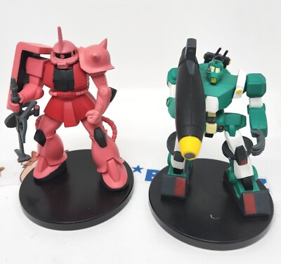 #ad Gundam Zaku II amp; Super Robot Wars Walker Gallia 4quot; PVC Figure Lot Banpresto 1998 $39.99
