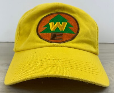 #ad WE Christmas Tree Hat WE Pine Yellow Snapback Hat Adjustable Yellow Adult Hat $7.20