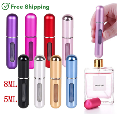 #ad Mini Refillable Perfume Atomizer Bottle Spray Pump Travel Portable Sprayer 5 8ml $5.10
