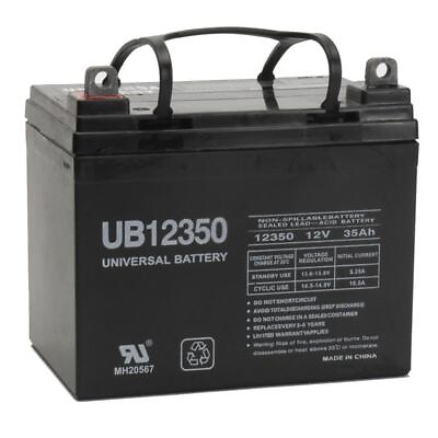#ad UPG UB12350ALT1481 12V 35Ah Battery For John Deere Lawn Garden Tractor Riding M $84.99