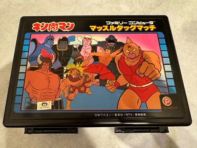 #ad Kinnikuman Muscle Tag Match FC Famicom Case Used Japan $175.00