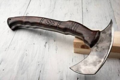 #ad Handmade Carbon Steel Tomahawk Axe For Camping Hunting Outdoor AU $135.99