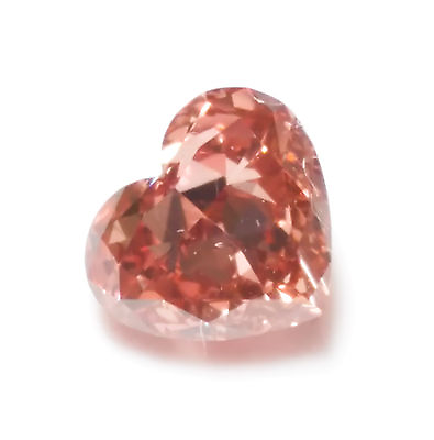 #ad Pink Diamond 0.46ct Natural Loose Fancy Deep Brown Pink GIA Certed Heart SI2 $5197.92