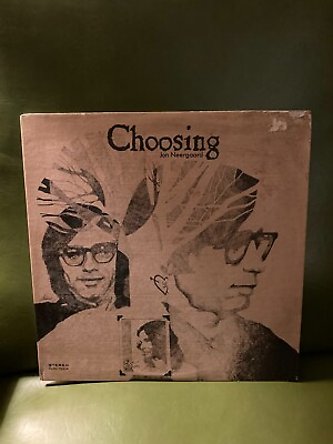 #ad Jon Neergaard Choosing LP Vinyl RMS Records 1975 Rare Folk VG $35.00