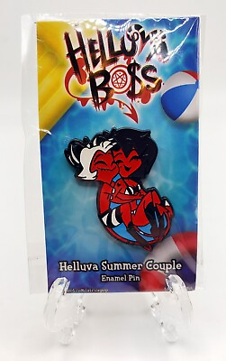 #ad Helluva Boss Helluva Summer Couple Enamel Pin LIMITED EDITION SOLD OUT $59.95
