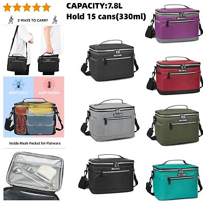 #ad Insulated Lunch Bag Small Lunch Box For Work Office School Men Women Kids Mini $11.98